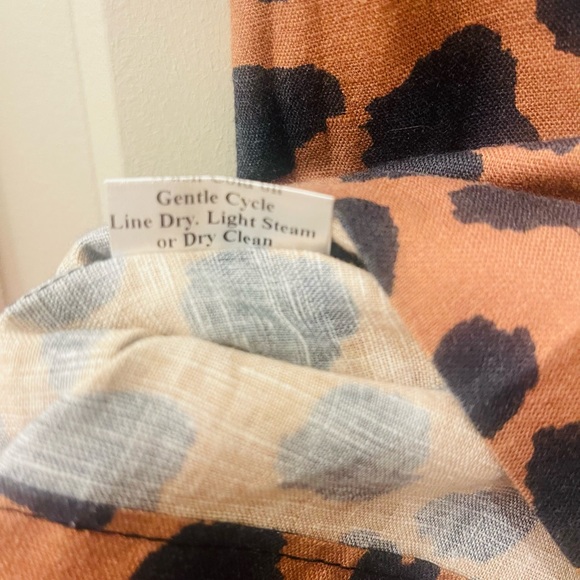 Brooke Wright Women’s Cheetah Kimono Black Label One Size Tunic - Picture 9 of 9